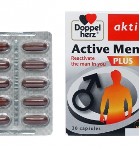 Active Men Plus Doppel Herz tăng cường sinh lực nam giới hộp 30 viên