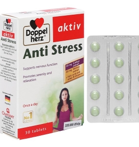 Doppelherz Aktiv Anti Stress bổ não, giảm căng thẳng hộp 30 viên