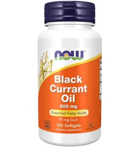 Black Currant Oil 500 mg Softgels