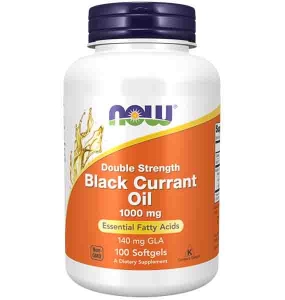 Black Currant Oil, Double Strength 1000 mg Softgels