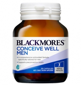 Blackmores Conceive Well Men 28 Tablets New