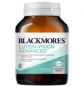 Blackmores Lutein Vision Advanced 60 Tablets NEW