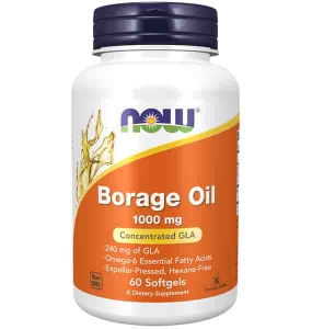 Borage Oil 1000 mg Softgels