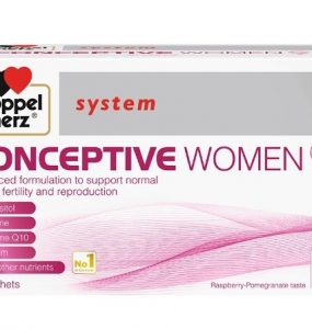 Conceptive Women Doppelherz - Hỗ trợ điều trị vô sinh, hiếm muộn cho nữ giới