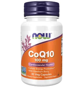 CoQ10 100 mg with Hawthorn Berry Veg Capsules