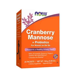 Cranberry Mannose + Probiotics Packets