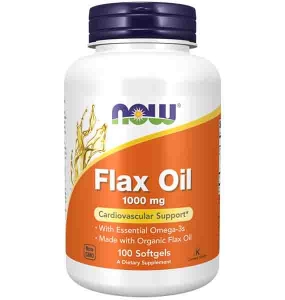 Flax Oil 1000 mg Softgels