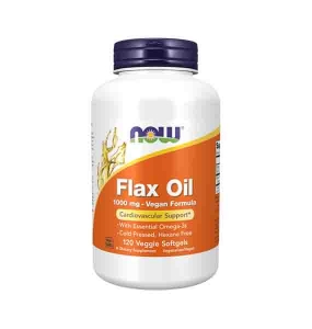 Flax Oil 1000 mg Vegan Formula Veggie Softgels