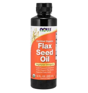 Flax Seed Oil Liquid, Organic