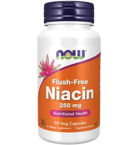 Flush-Free Niacin 250 mg Veg Capsules