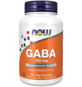 GABA 750 mg Veg Capsules