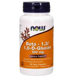 Beta 1,3/1,6- D -Glucan 100 mg Veg Capsules