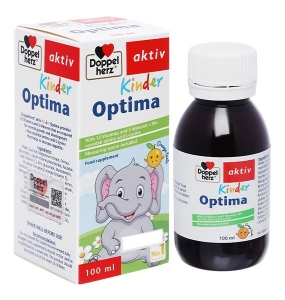 Siro Doppelherz Aktiv Kinder Optima bổ sung L-Lysine cho bé chai 100ml