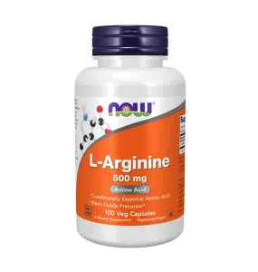 L-Arginine 500 mg Veg Capsules
