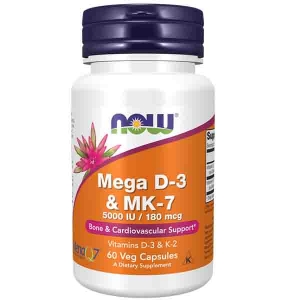 Mega D-3 & MK-7 Veg Capsules