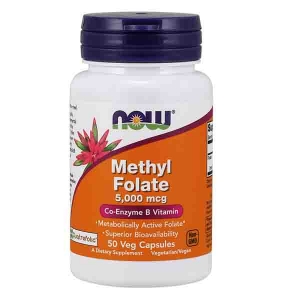 Methyl Folate 5000 mcg Veg Capsules