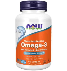 Omega-3, Molecularly Distilled & Enteric Coated Softgels