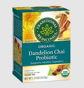 Organic Dandelion Chai Probiotic Tea