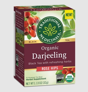 Organic Darjeeling Black Tea Rose Hips