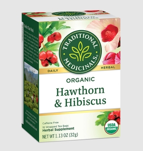Organic Hawthorn & Hibiscus Tea