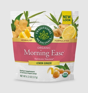 Organic Morning Ease® Lemon Ginger Lozenges