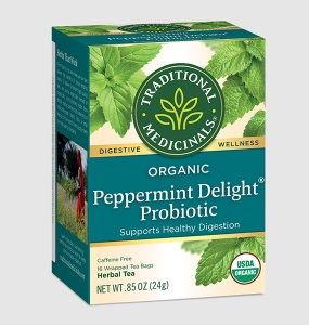 Organic Peppermint Delight® Probiotic Tea