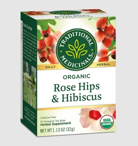 Organic Rose Hips & Hibiscus Tea