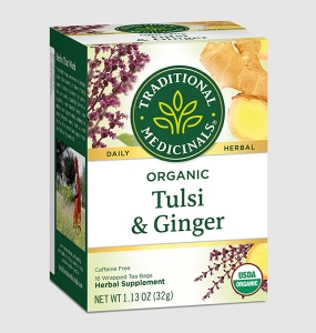 Organic Tulsi & Ginger Tea
