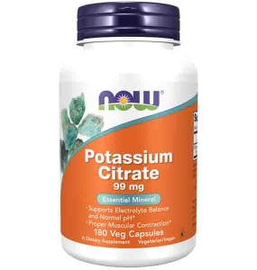 Potassium Citrate 99 mg Veg Capsules