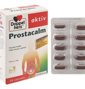 Doppelherz Aktiv Prostacalm hỗ trợ giảm chứng phì đại tiền liệt tuyến hộp 30 viên