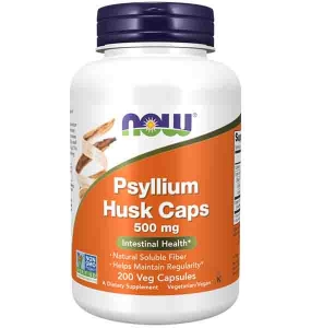 Psyllium Husk 500 mg Veg Capsules
