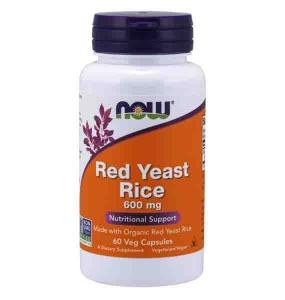 Red Yeast Rice 600 mg Veg Capsules