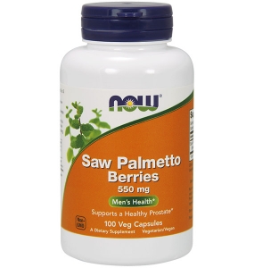 Saw Palmetto Berries 550 mg Veg Capsules