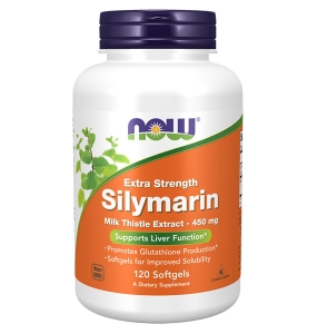 Silymarin Milk Thistle Extract, Extra Strength 450 mg Softgels