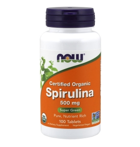Spirulina 500 mg Tablets, Organic