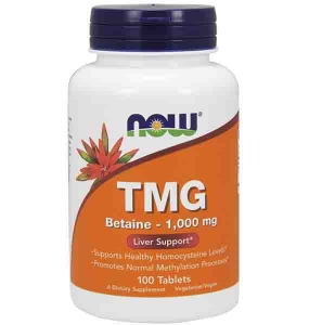 TMG Betaine 1,000 mg Tablets