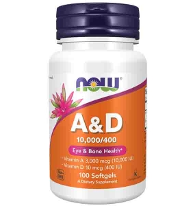 Vitamin A & D 10,000/400 IU Softgels