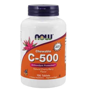 Vitamin C-500 Cherry Chewable Tablets