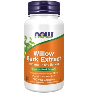 Willow Bark Extract 400 mg Veg Capsules