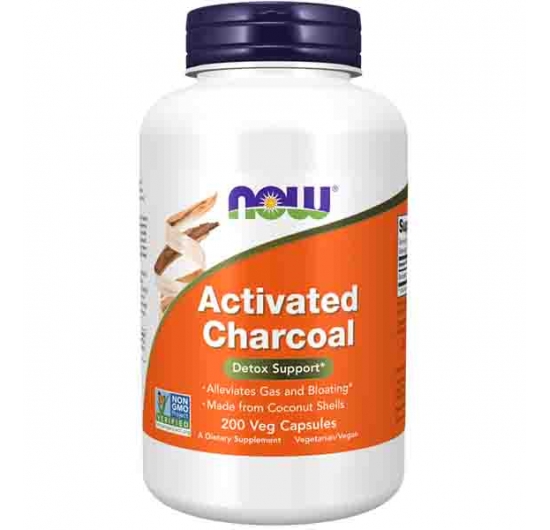 Activated Charcoal Veg Capsules