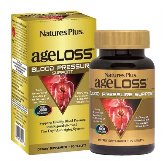 Ageloss Blood Pressure Support - Hỗ trợ ổn định huyết áp, ngăn ngừa tai biến