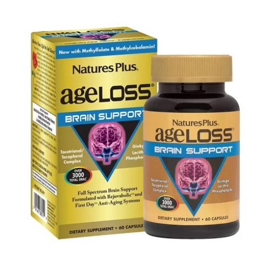 Ageloss Brain Support - Hỗ trợ chức năng não, tăng cường trí nhớ