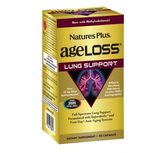 Ageloss Lung Support - Bảo vệ phổi, hỗ trợ chức năng đường hô hấp