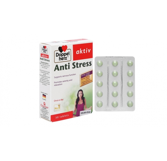 Doppelherz Aktiv Anti Stress bổ não, giảm căng thẳng hộp 30 viên