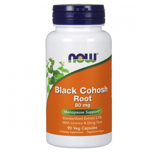 Black Cohosh Root 80 mg Veg Capsules