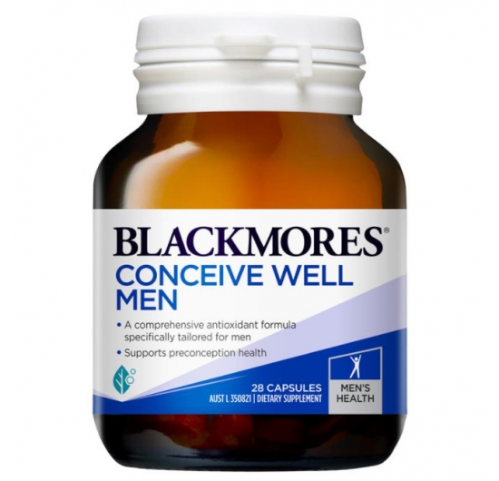 Blackmores Conceive Well Men 28 Tablets New