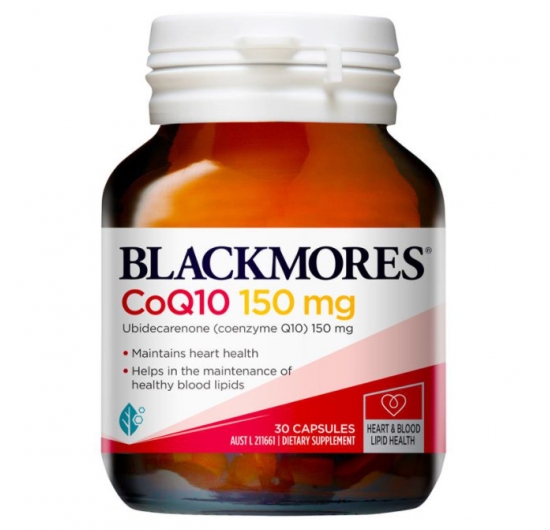 Blackmores CoQ10 150mg High Potency 30 Capsules