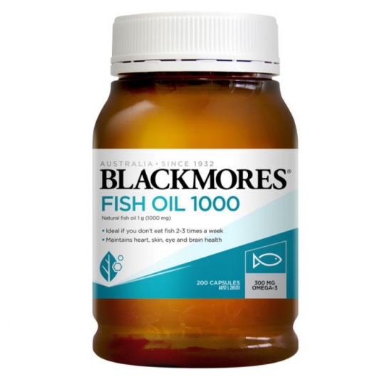 Blackmores Fish Oil 1000mg 200 Capsules