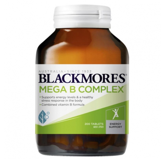 Blackmores Mega B Complex 200 Tablets