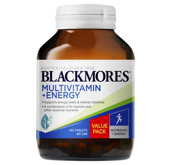 Blackmores Multivitamin + Energy 150 Tablets Exclusive